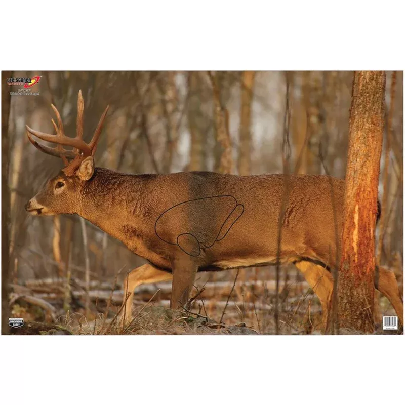 Birchwood Casey EZE-Scorer Whitetail Target 23×35 in. 2 pk.