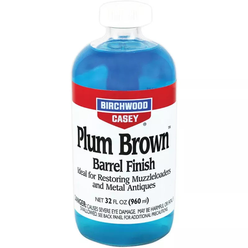 Birchwood Casey Plum Brown Barrel Finish 32 oz.
