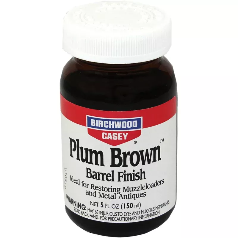 Birchwood Casey Plum Brown Barrel Finish Jar 5 oz.