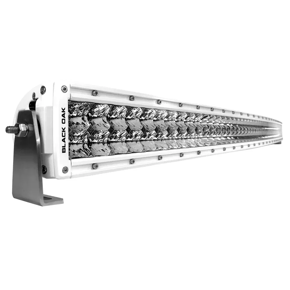 Black Oak Pro Series Curved Double Row Combo 50″ Light Bar – White