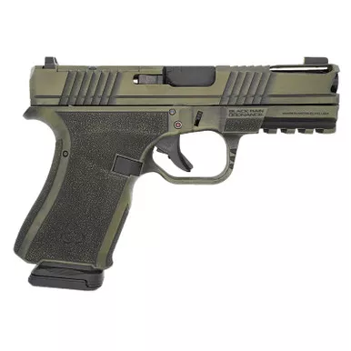 Black Rain Ordnance FLP9MMBGB Compact Frame 9mm 15+1 4" Stainless Steel Slide
