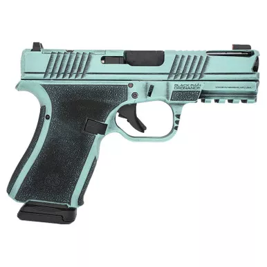 Black Rain Ordnance FLP9MMTBB Compact Frame 9mm 15+1 4" Stainless Steel Slide