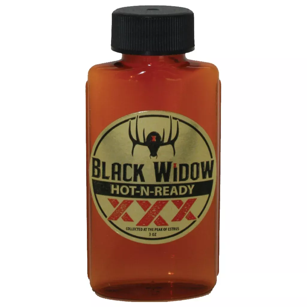 Black Widow Hot-n-ready Xxx Deer Lure Northern 1.25 Oz.