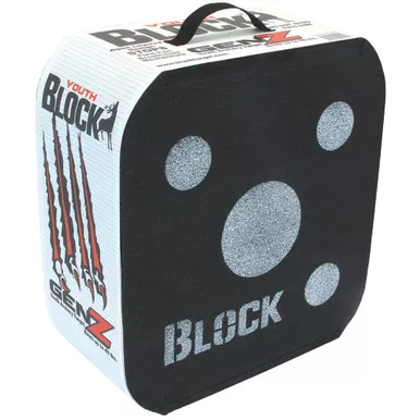Block B51000 GenZ Youth Target for Bows Under 40 lbs Draw Weight, Black