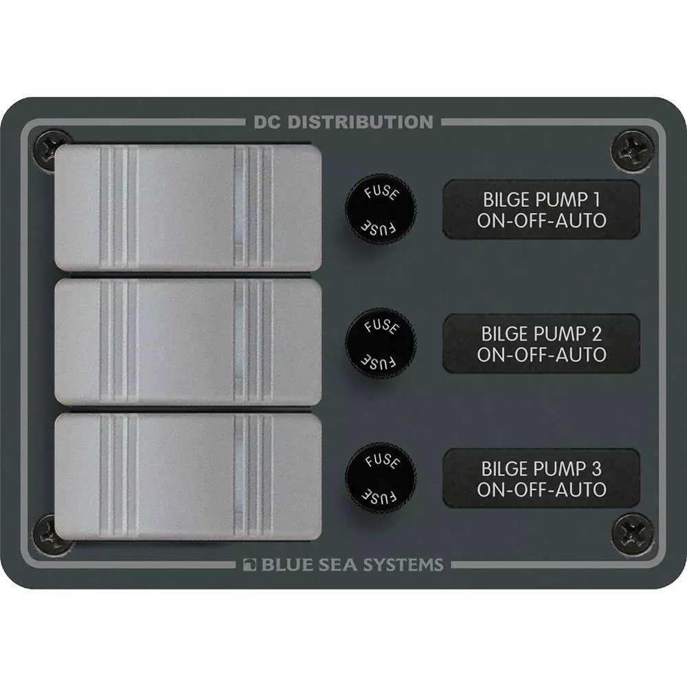 Blue Sea 8665 Contura 3 Bilge Pump Control Panel