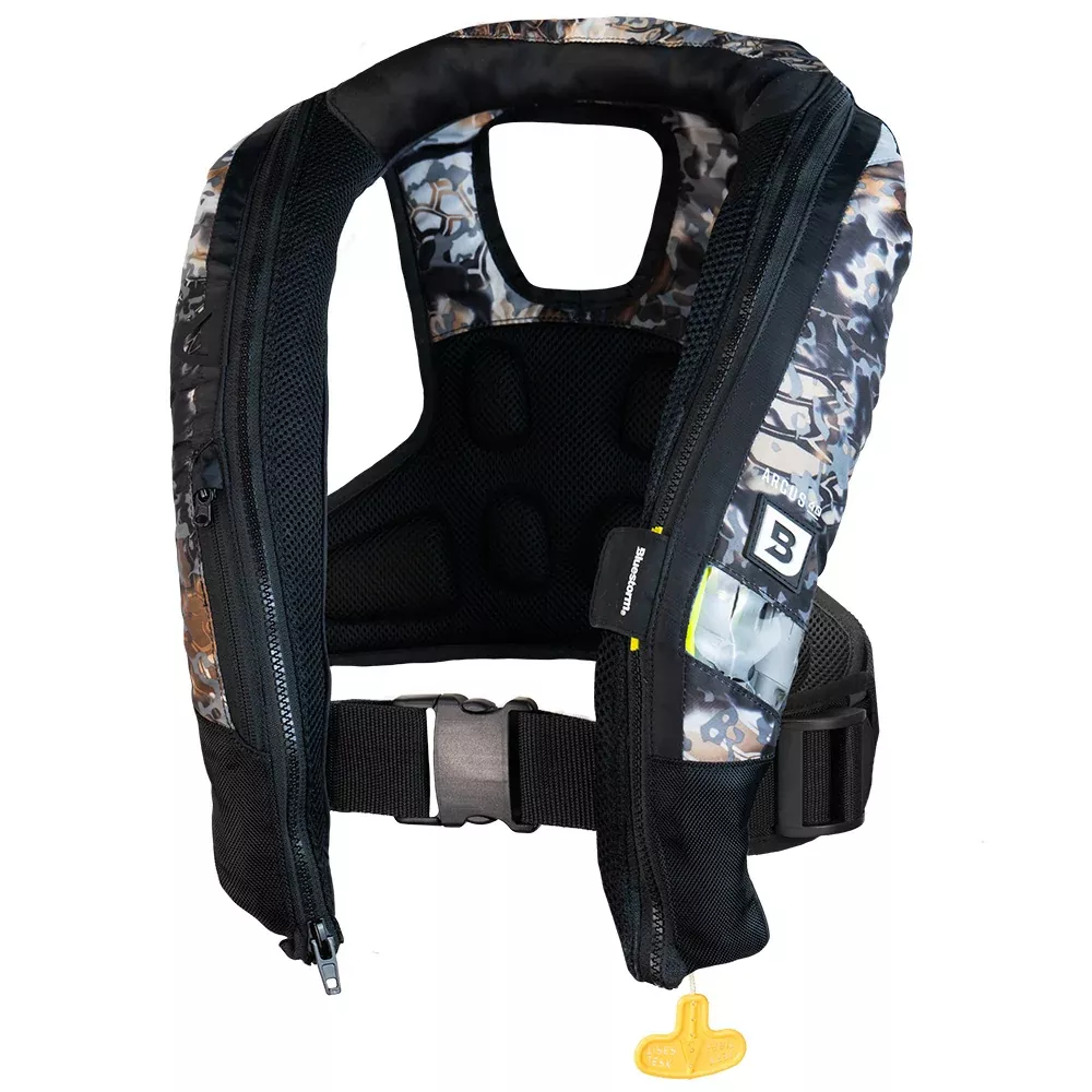 Bluestorm Kryptek Arcus 40 Auto Type II Inflatable PFD – Obscura Skyfall