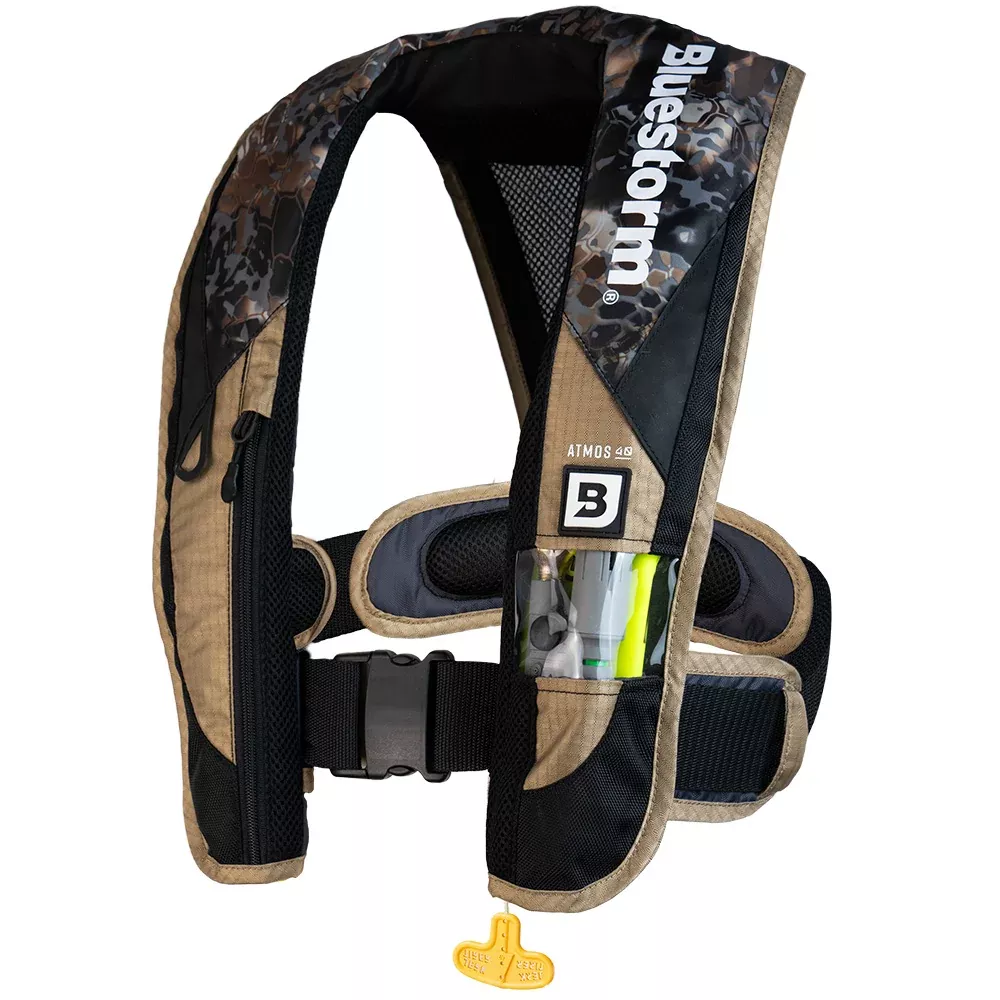Bluestorm Kryptek Atmos 40 Auto Type II Inflatable PFD – Obscura Skyfall