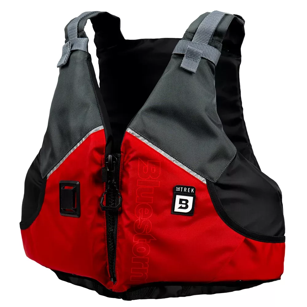 Bluestorm Trek Adult Universal Paddling Vest – Nitro Red