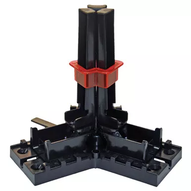 Bohning 12963 Tower Fletching Jig Triple Tower, Black