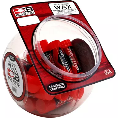 Bohning 1634BOWL Xccelerator Wax Fish Bowl, Red, 16 Tubes