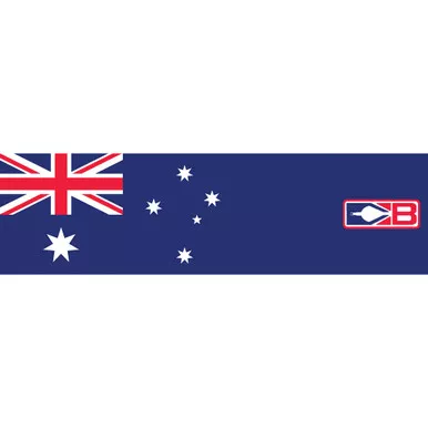 Bohning 501041AUSF Arrow Wraps, 7 Inches Standard, Australian Flag, 13 Pack