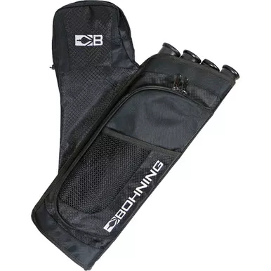 Bohning 701041BK Black Sky Target Quiver, 4 Arrow Capacity, Black