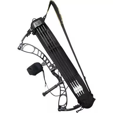 Bohning 701080BK Sling Quiver with 3-in-1 Design for Bow Protection, Black