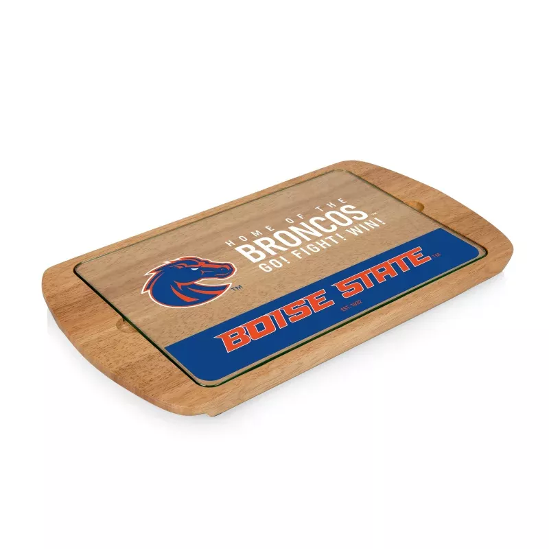 Boise State Broncos – Billboard Glass Top Serving Tray