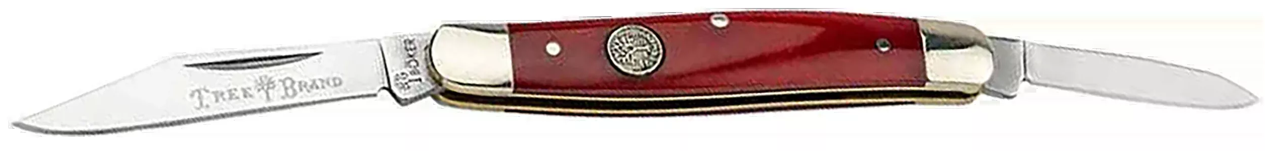 Boker Pen Knife, Bok 110844Trad Ser 2.0 Pen KnifeSmooth Red