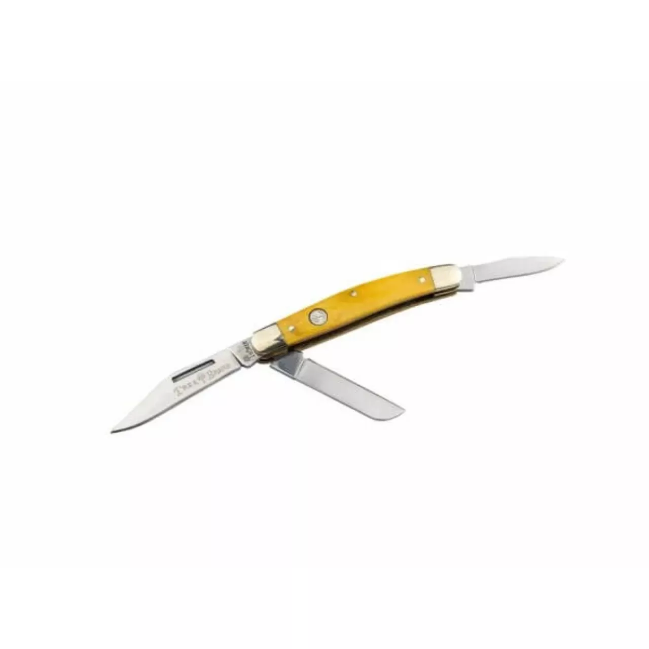 Boker Stockmen Jigged Pocket Knife-Yellow Bone