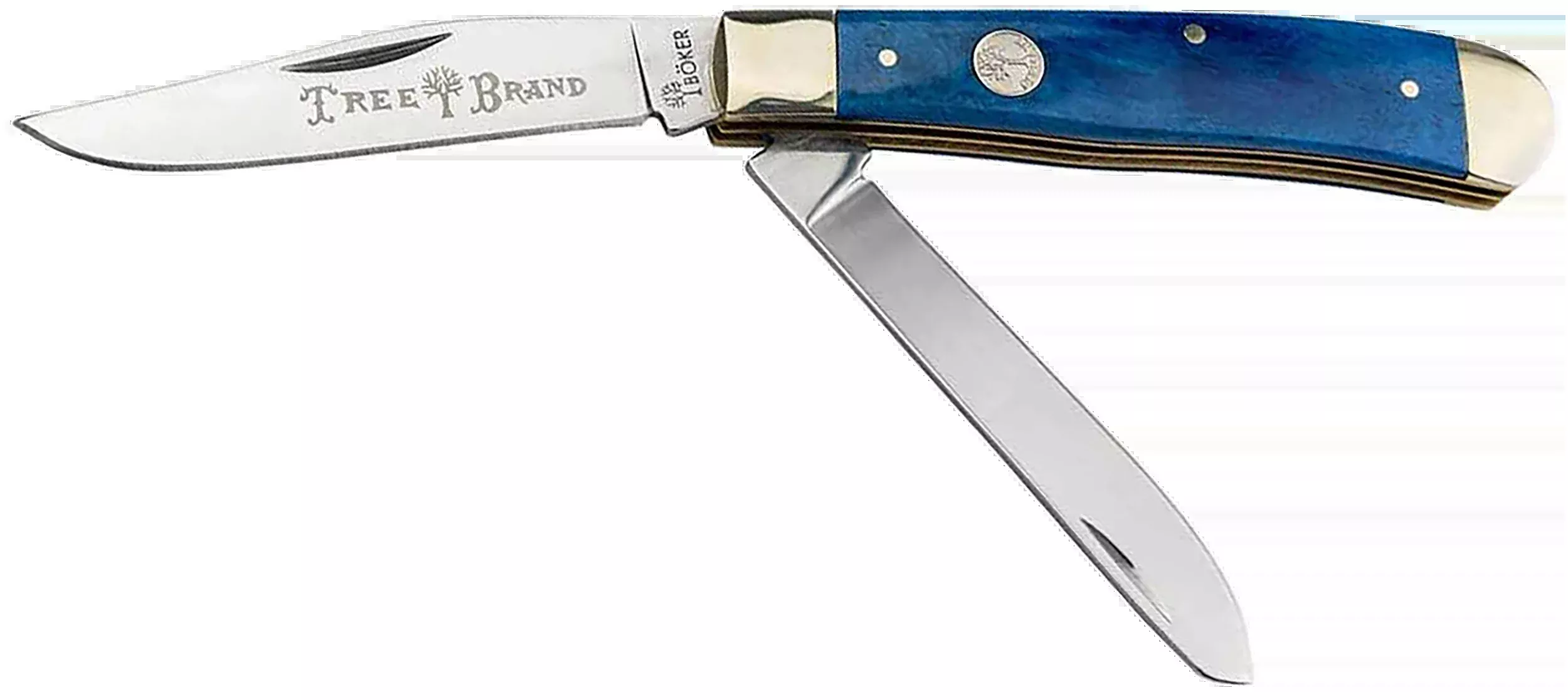 Boker Trapper, Bok 110828 Trad Ser 2.0 Trapper Smooth Blue