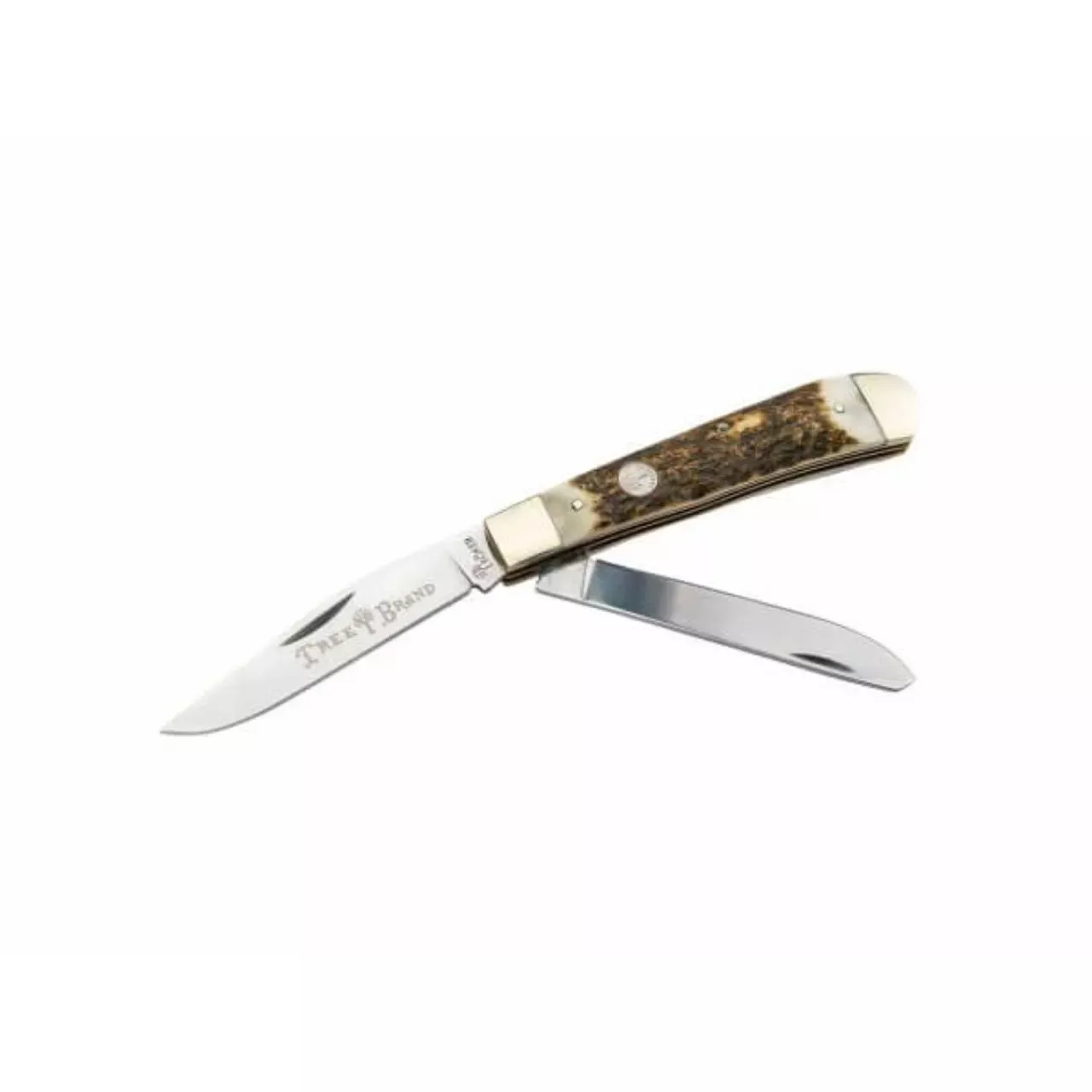 Boker Trapper Stag Pocket Knife