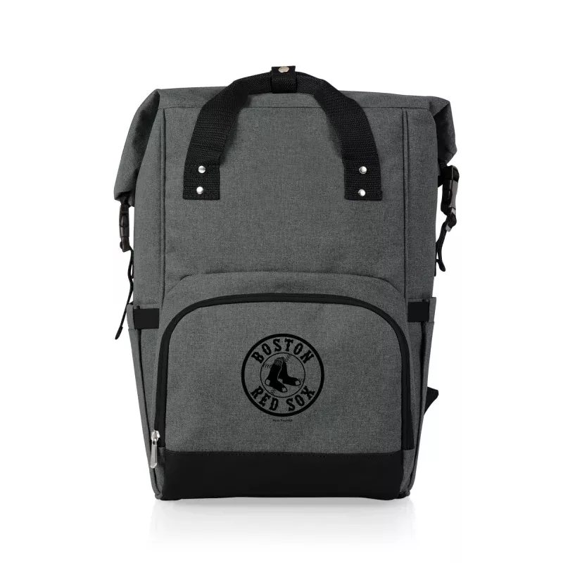 Boston Red Sox – On The Go Roll-Top Backpack Cooler