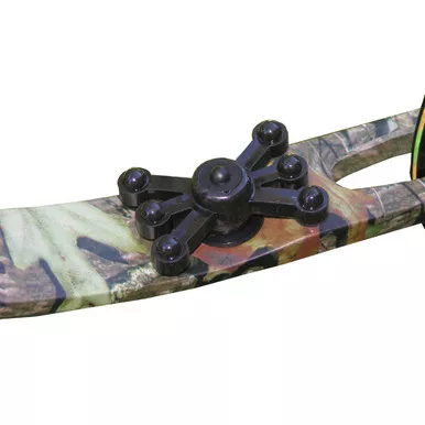 BowJax 1022 MonsterJax Limb Dampeners for Solid Limb Bows, Black, 2 Pack