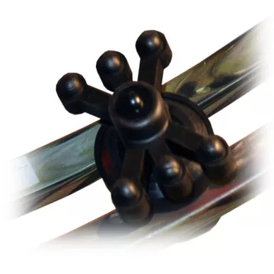 BowJax 1025 MonsterJax Limb Dampeners for Split Limb Bows, Black, 2 Pack