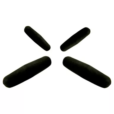 BowJax 1037b Speed String Sleeve Archery Accessory, Black, 4 Pack