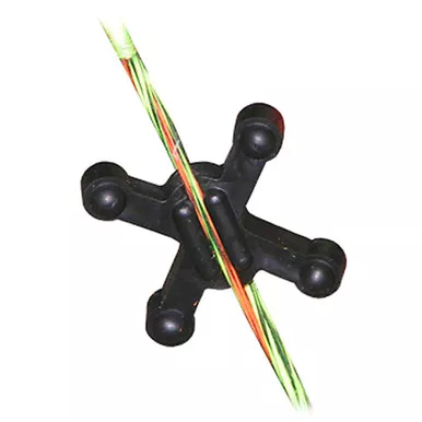 BowJax 1040 BowJax SlipJax String Silencers, Black, 4 Pack