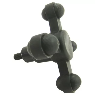 BowJax 1068 MaxJax Stabilizer Module for Archery Vibration Dampening, 2 Inches, Black, 1 Pack