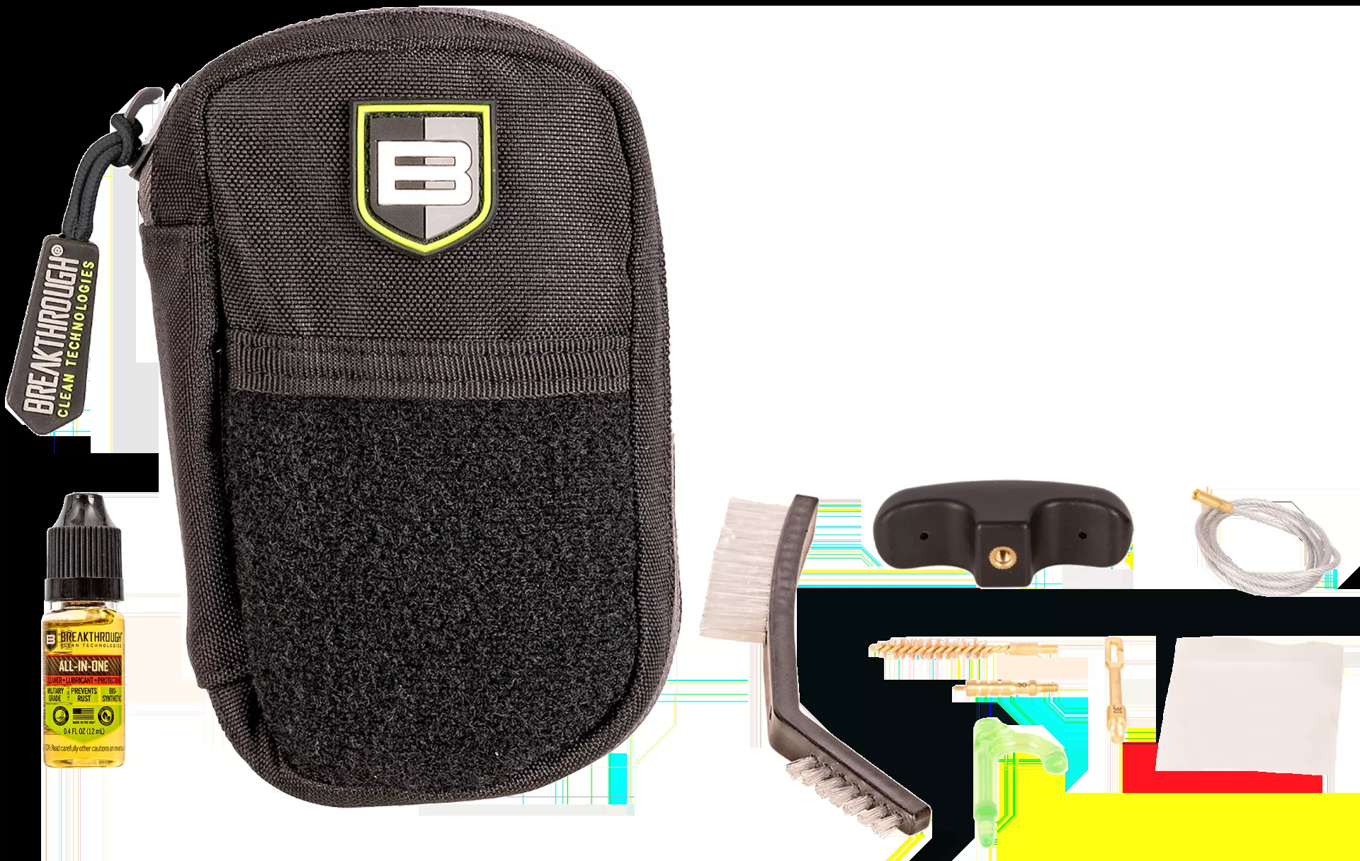Breakthrough Badge Series Pull Through Cleaning 9mm Caliber BT-COP-9