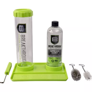 Breakthrough BT-SCK Suppressor Cleaning Kit with Suppressor Cleaner, 16 Ounce, Green