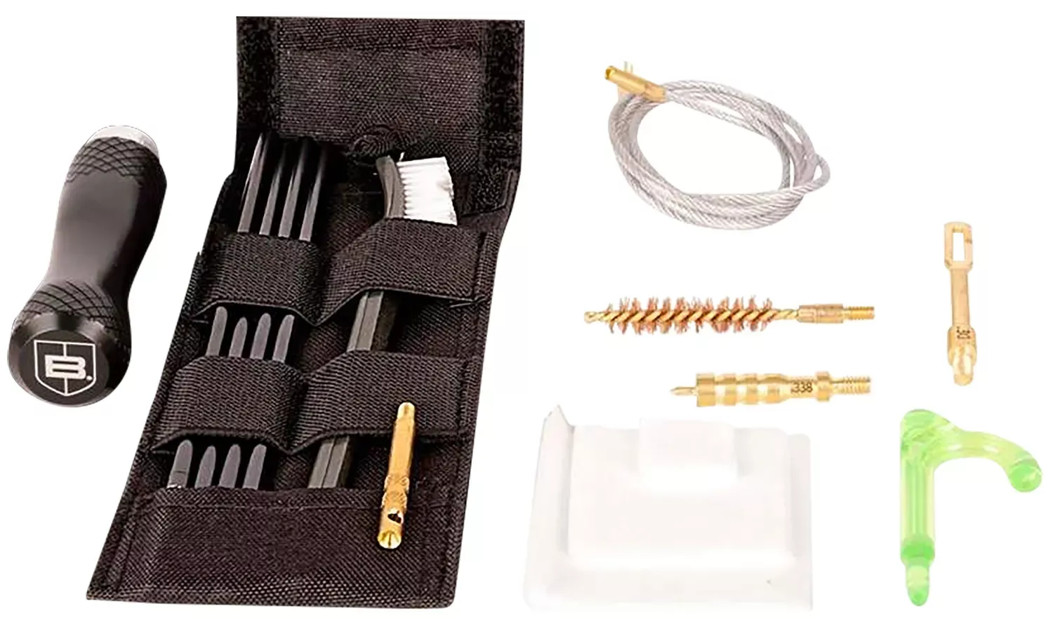 Breakthrough Clean Badge Rod/Pull Thru Kit .338 Cal BT-MPK-338