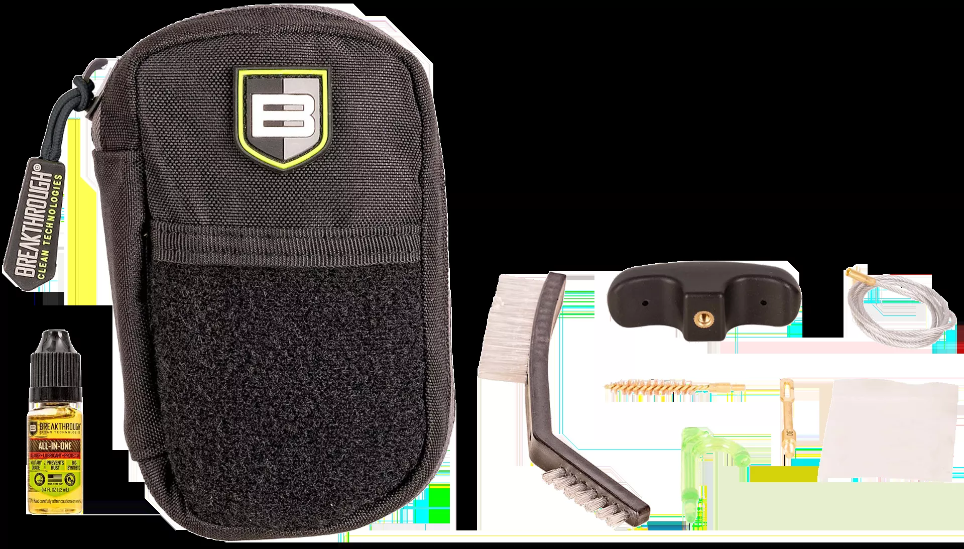 Breakthrough Clean Badge Series Pull Through Cleaning Kit 7.62mm BT-COP-30