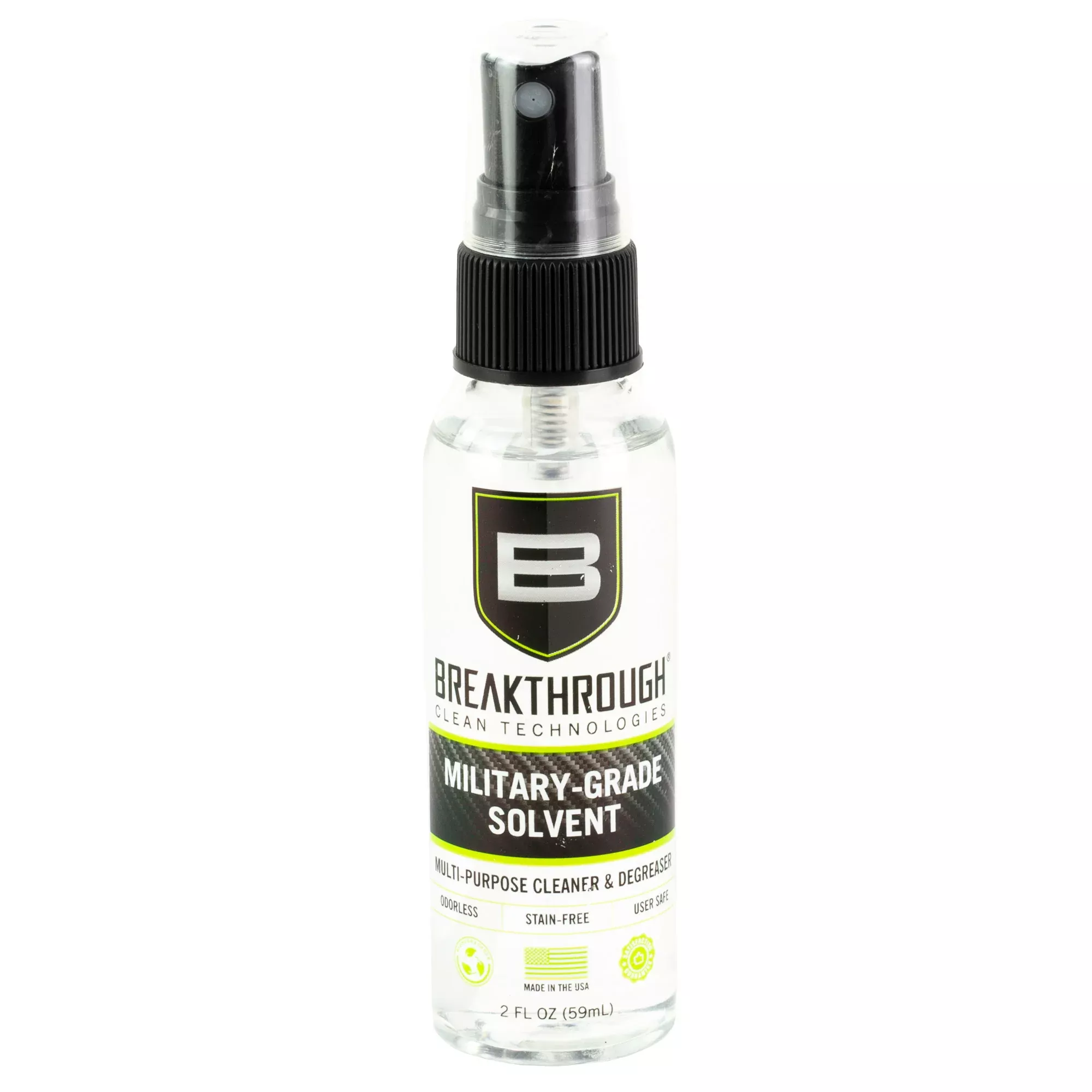 Breakthrough Military Grade Solvent 2 Oz. Pump Spray Bottle