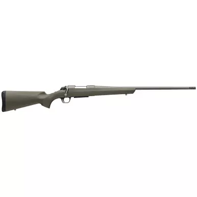 Browning 035842282 AB3 6.5 Creedmoor 4+1 22" Tungsten Cerakote Threaded Sporter Barrel, Tungsten Cerakote Drilled & Tapped Steel Receiver, Fixed w/Textured Grip Panels OD Green Composite Stock