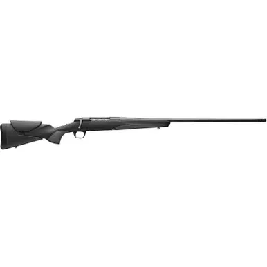 Browning 036003218 X-Bolt 2 Hunter Full Size 308 Win 4+1 22" Matte Black Threaded Sporter Barrel, Matte Black Drilled & Tapped Steel Receiver, Black Adjustable Vari-Tech w/Grip Module Synthetic Stock