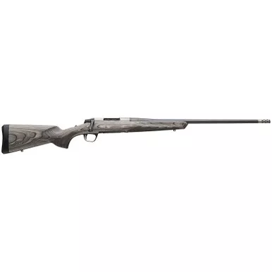 Browning 036092224 X-Bolt 2 Hunter Full Size 270 Win 4+1 22" Matte Blued Threaded Sporter Barrel, Drilled & Tapped Stainless Steel Receiver, Fixed Gray Laminate Stock, Radial Muzzle Brake