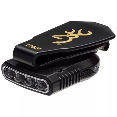 Browning 3715180 Night Seeker 2 Rechargeable Cap Light USB, Black
