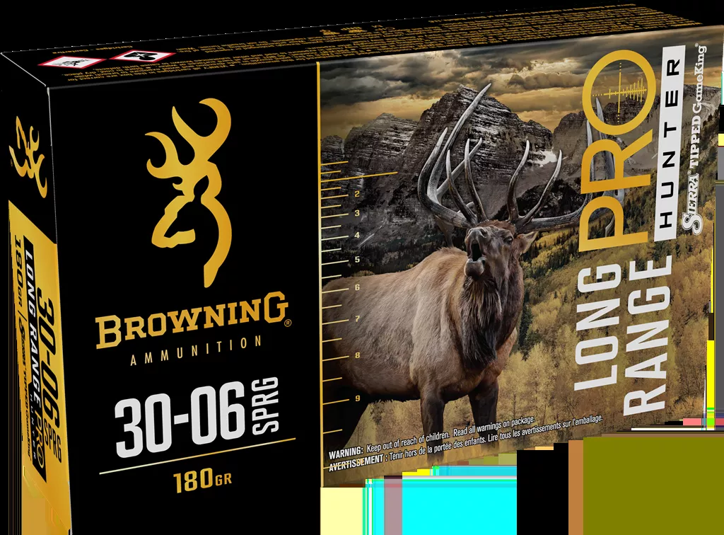 Browning Ammo Long Range Pro 30-06 Springfield 180gr 20 Rounds Per Box B192530062
