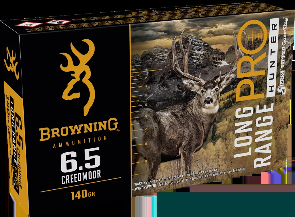 Browning Ammo Long Range Pro 6.5 Creedmoor 140gr 20 Per Box B192500652