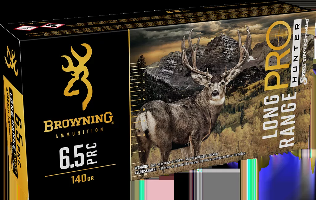 Browning Ammo Long Range Pro 6.5 PRC 140gr 20 Rounds Per Box B192565002