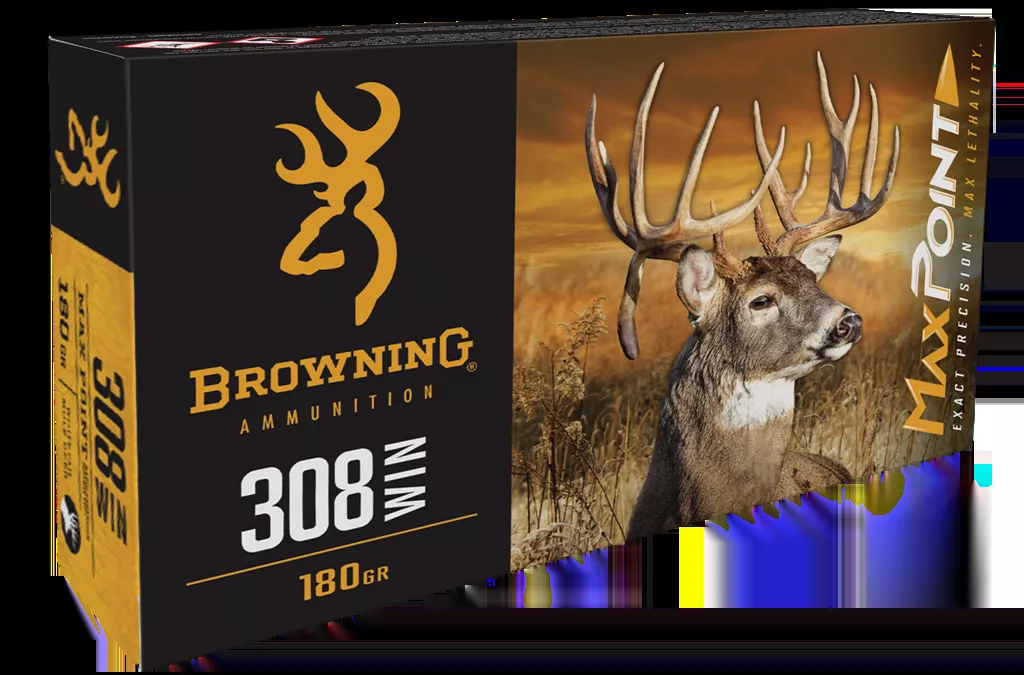 Browning Ammo Max Point 308Win 168gr 20 Rounds Per Box B192103082