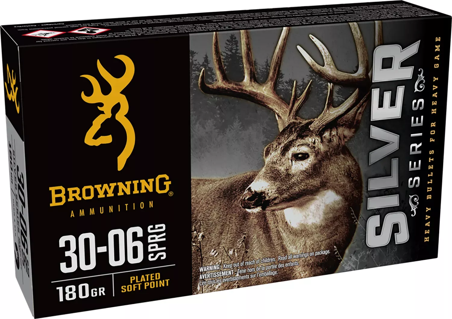Browning Ammo Silver 30-06 Springfield 180 Gr. 20/Box