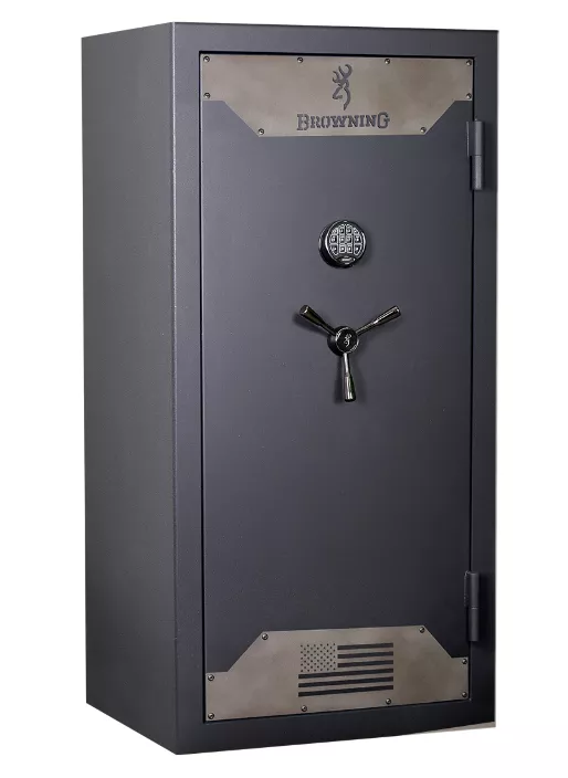 Browning Hunter 33 Capacity Gun Safe Fire Rating 80 Min at 1550° Reverse Door Black HTR33REV