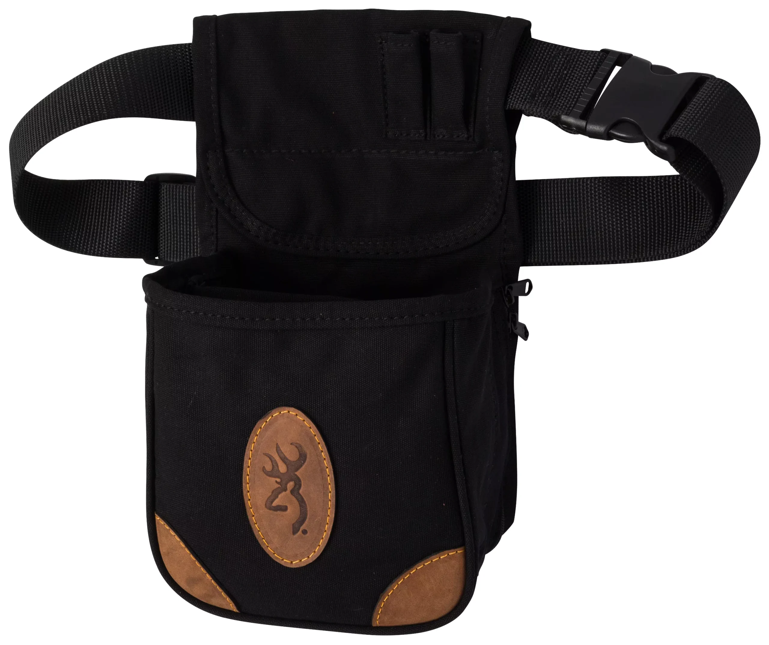Browning Lona Canvas Shell – Pouch W/belt Black/brown