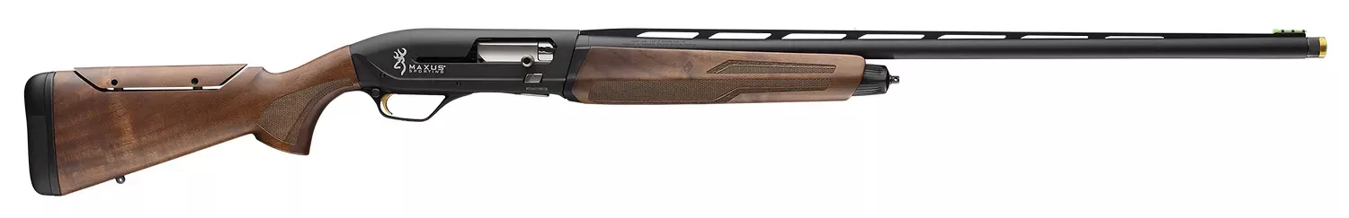 Browning Maxus II Sporting Full Size 12 Ga 3″ 4, 2 3/4″ Shells 28″ Matte Black Turkish Walnut Wood Stock 011782204