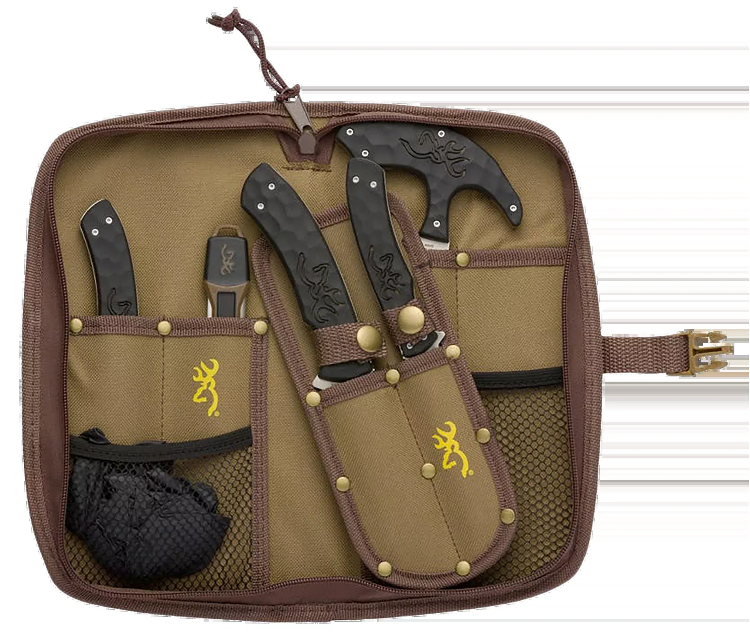 Browning Primal Knife Combo 6 Pc. Skinner/caper/gut Tool/bone Saw