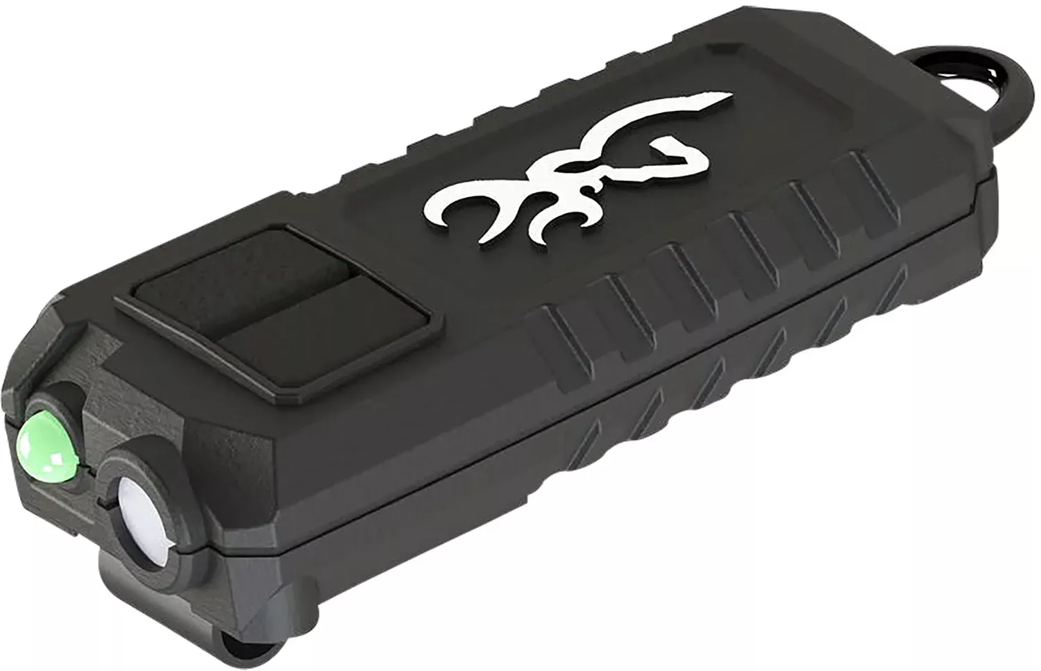 Browning Trailmate USB Rechargeable Keychain/Cap Light Black White/Green 360 Lumens