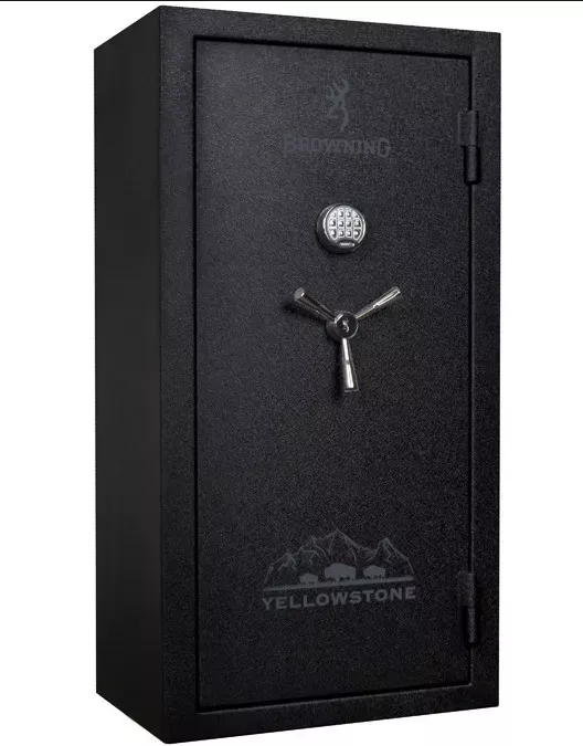 Browning Yellowstone Series 23 Capacity Gun Safe Fire Rated 60 Min at 1400° Black YS23