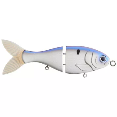 Bucca Trick Shad 6" Glimmer Bone