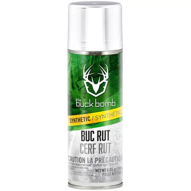 Buck Bomb HS-BB-200029 Aerosol Synthetic Buc Rut 6.65 Ounce, White
